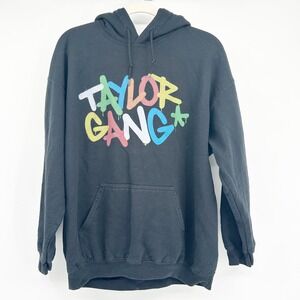Taylor Gang Wiz Khalifa Mens Graffiti Rainbow Logo Hoodie Sweatshirt Size L